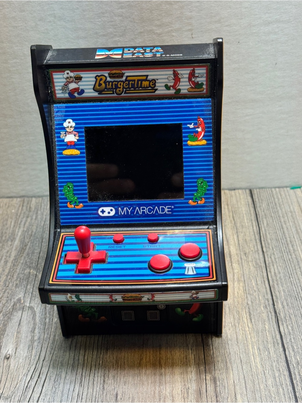 My Arcade BurgerTime Micro Player Retro Arcade Color Screen; TESTED Works